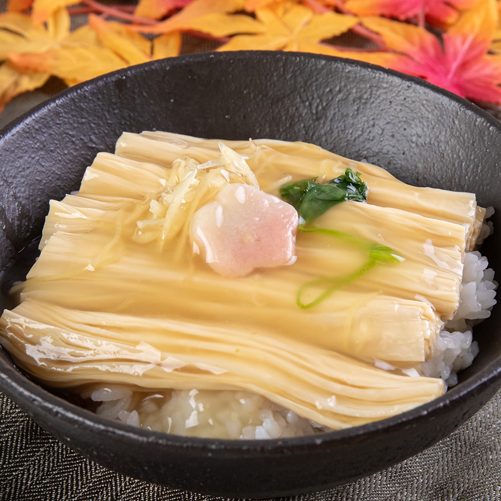 生姜香るやわらか京たぐり湯葉あん