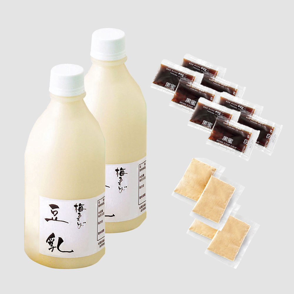 ●黒蜜・きな粉付き豆乳500ml 2本＜冷蔵＞