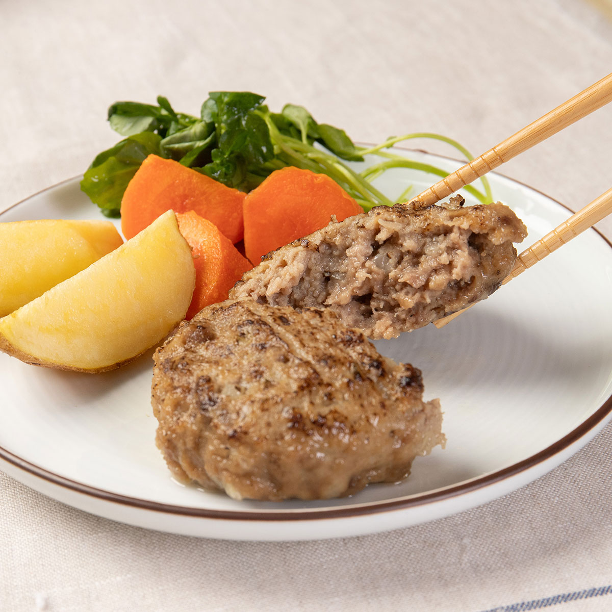 ■豆腐ハンバーグ130g＜冷凍＞