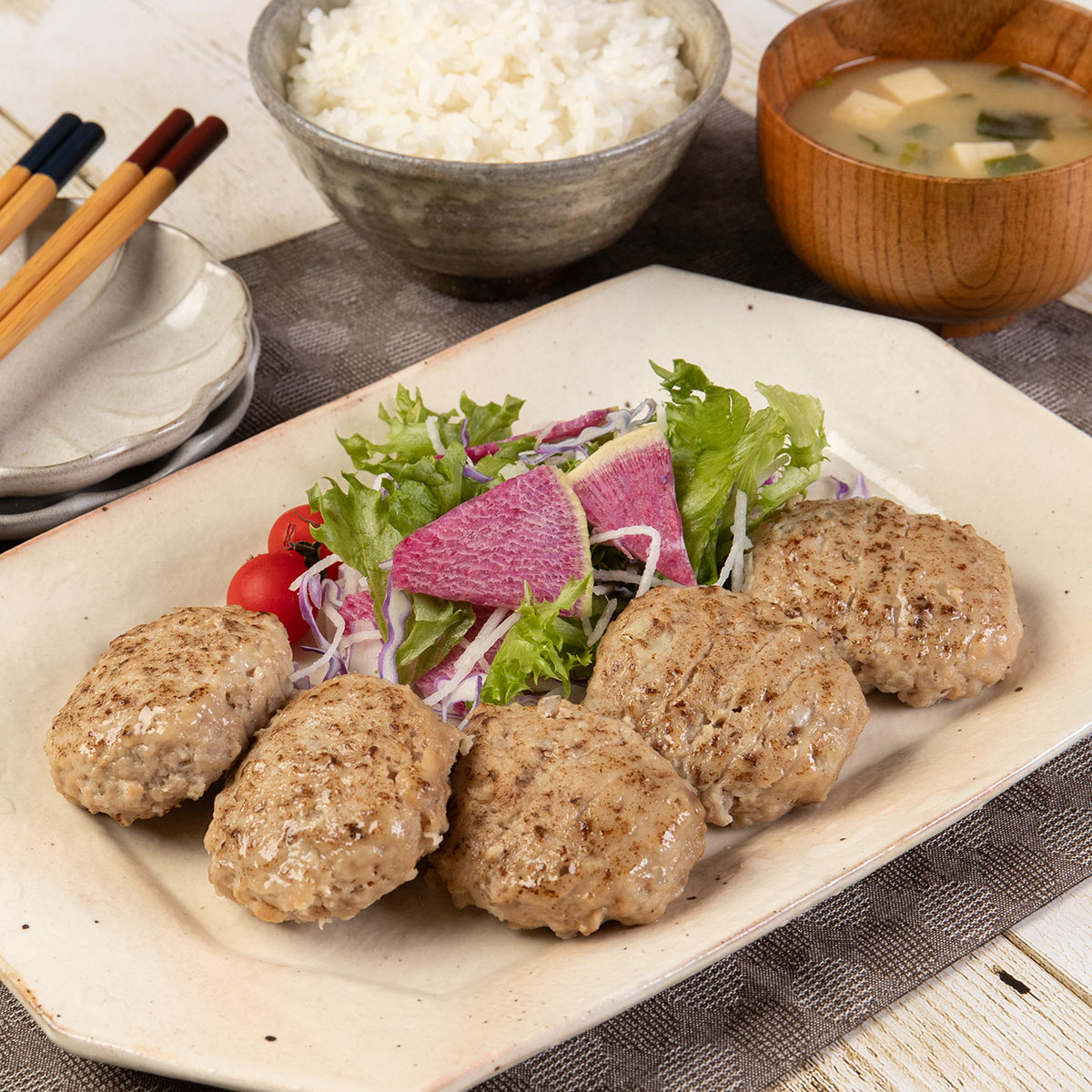 ■ミニ豆腐ハンバーグ55g×5個<冷凍>