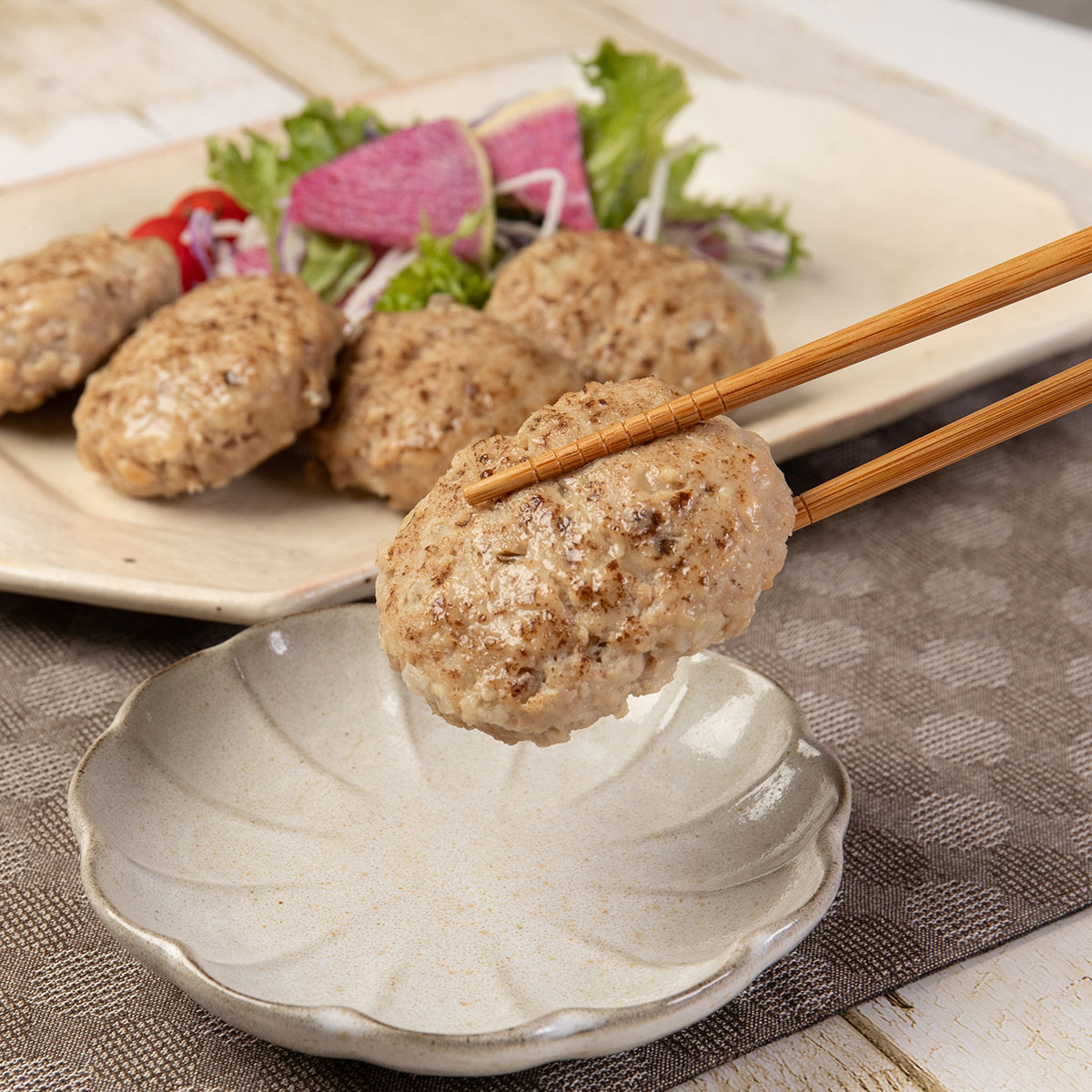 ■ミニ豆腐ハンバーグ55g×5個<冷凍>