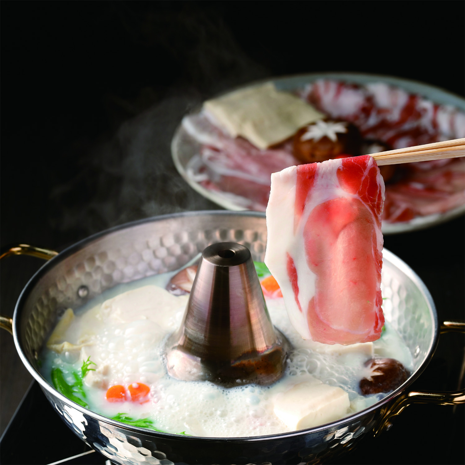 黒豚と生湯葉豆乳しゃぶ鍋セット