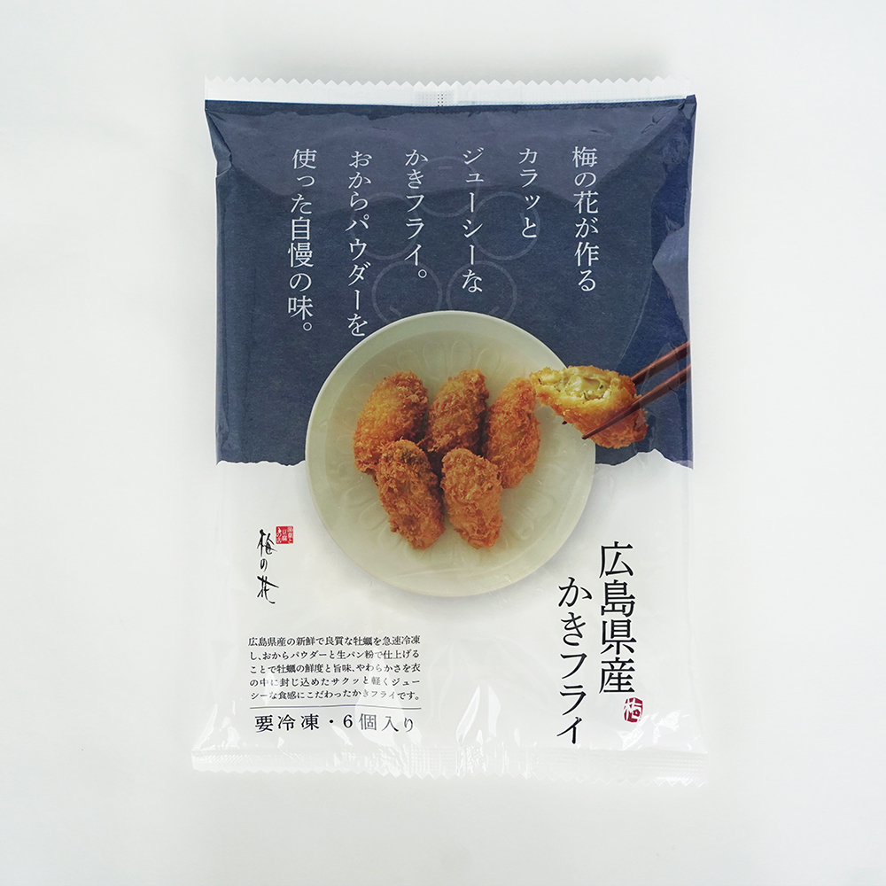 ■広島県産かきフライ６個入＜冷凍＞