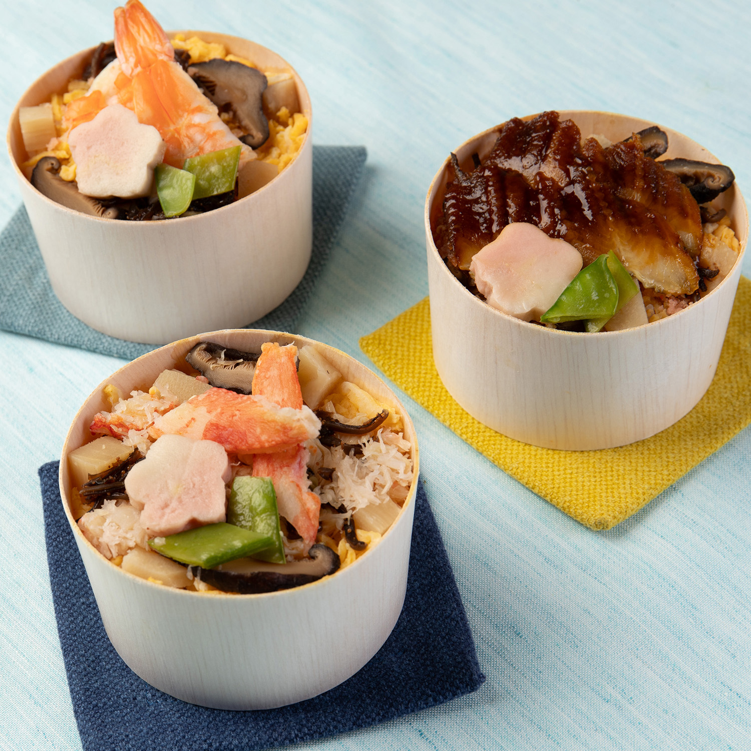 【春特別企画】蒸し寿司お試しセット＜冷凍＞