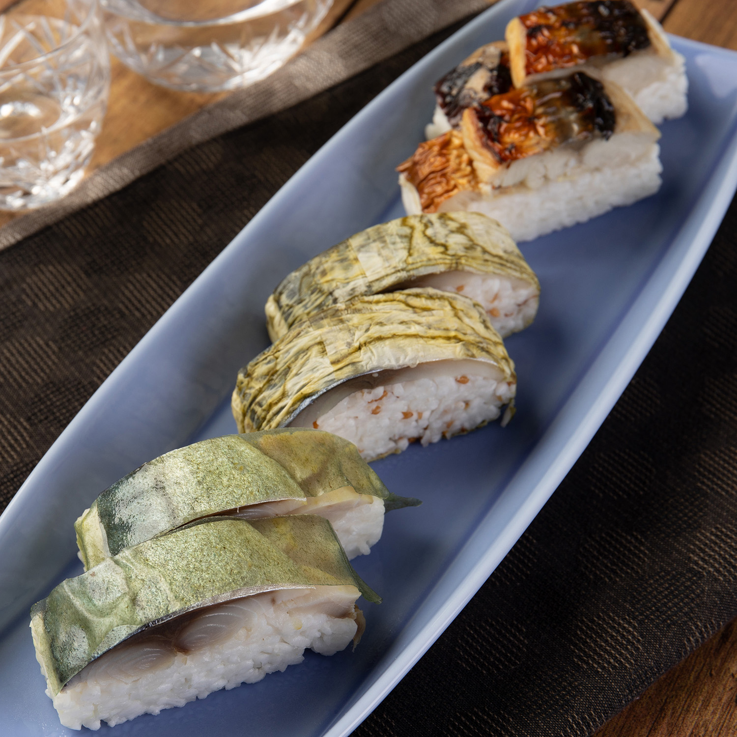 冷凍３種の鯖寿司＜冷凍＞