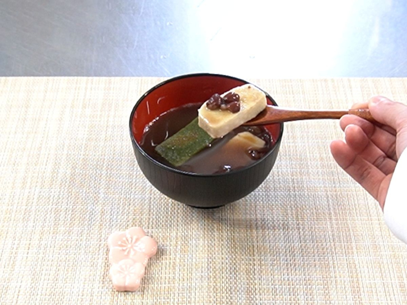 生麩ぜんざい