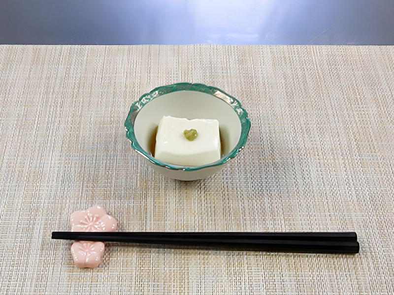 嶺岡豆腐　わさび出汁醤油