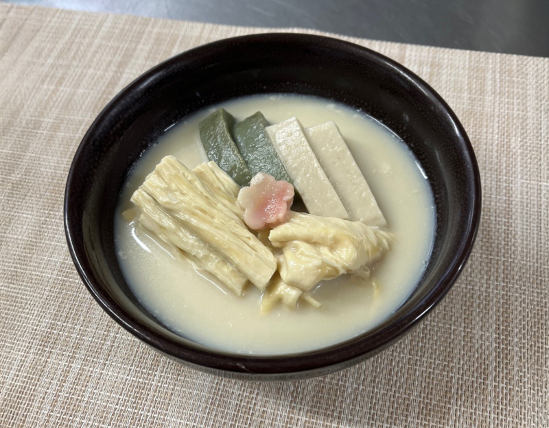 一人鍋豆乳湯葉しゃぶ